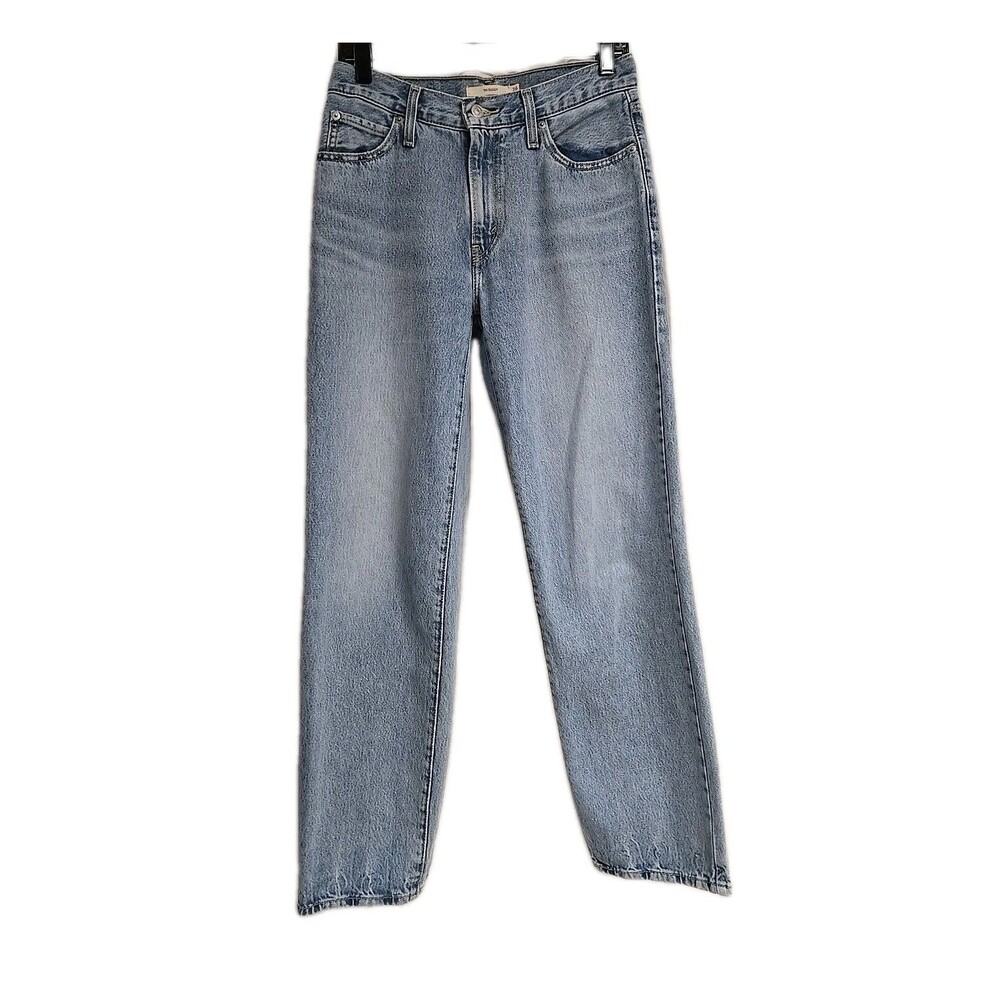 Levi's 94 baggy Jeans Straight Cut Light Wash Blue Denim Retro Women’s Size 26